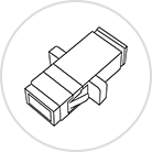 Adaptor fibră optică