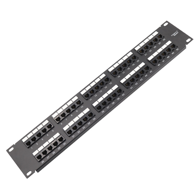 19''2U 50 PORTS CAT3 UTP Patch Panou