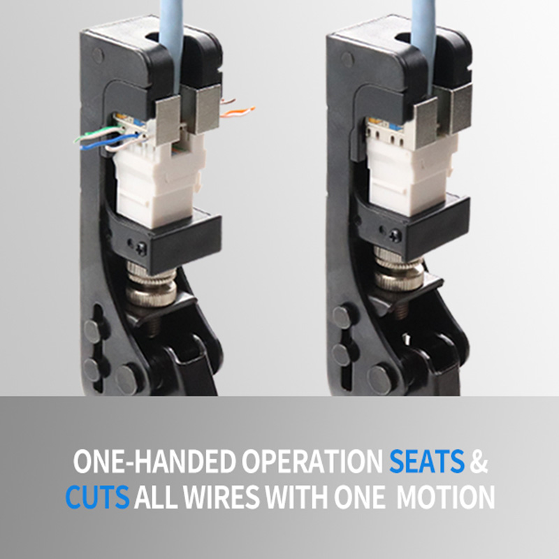 RJ45 Keystone Jack Punch Down Speed ​​Termination Instrument pentru PX-T-DS de 180 de grade