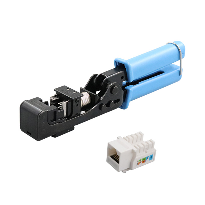 RJ45 Keystone Jack Punch Down Speed ​​Termination Instrument pentru 90 de grade PX-T-FN