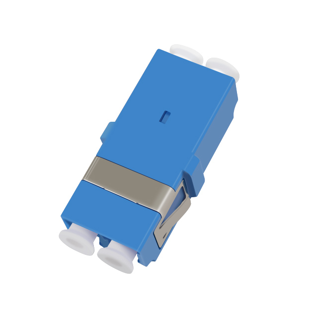 Adaptor de fibră optică duplex LC UPC fără flanșă